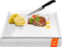 Disposable cutting boards 30 count for kitchen and commercial use