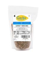 Gerbs Super 7 Seed Snack Mix 1 lb bag, raw, no artificial additives, resealable
