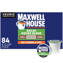 Maxwell House Decaf House Blend Medium Roast K-Cup Coffee Pods, 84-count box