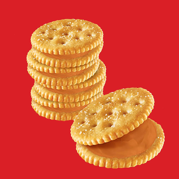 RITZ Peanut Butter Sandwich Crackers, 48 Snack Packs, 6 Boxes, 6 Crackers Per Pack