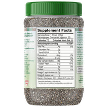 Sanar Naturals Raw Black Chia Seeds | High Fiber Superfood for Smoothies & Baking, Gluten Free, Vegan, 10 oz