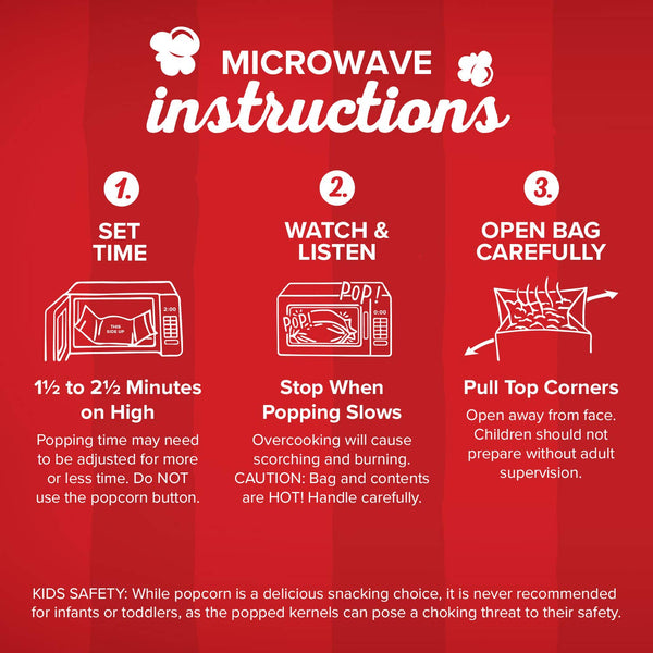 Orville Redenbacher's Microwave Popcorn, 36-Count, 3.29 oz. Bags