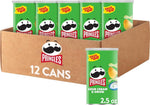 Sour Cream and Onion Flavored Pringles Potato Crisps, 12 Cans, 1.88 Pounds