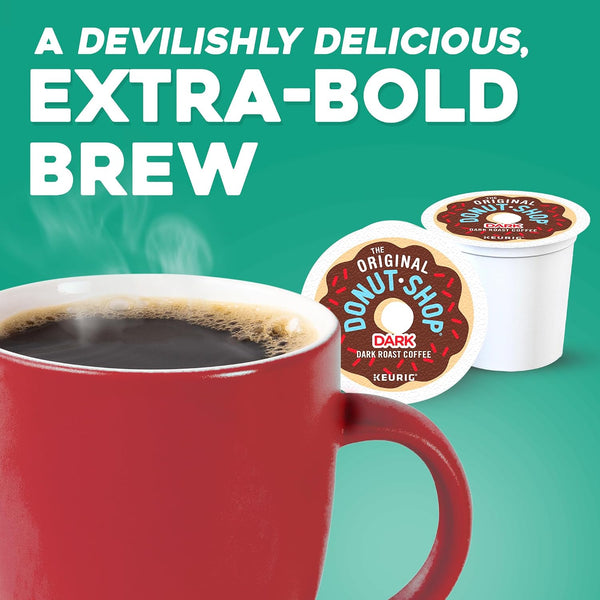 The Original Donut Shop Dark Roast Coffee, 60 Count, Orthodox Union Kosher
