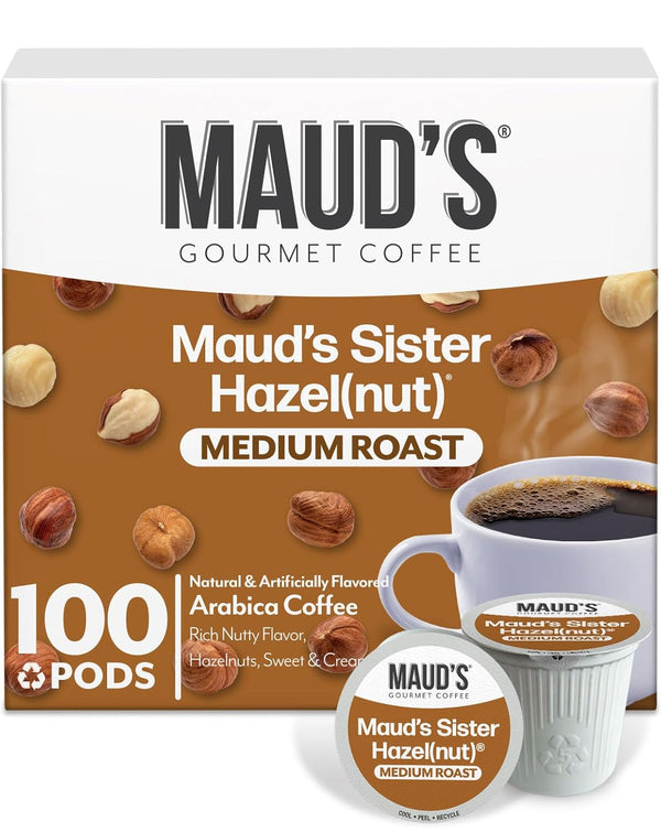 Maud's Original Coffee Pods Variety Pack, 80-count, 9 Assorted Roasts, Compatible with Keurig K Cups Maker