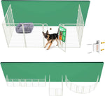FXW Homeplus Unleashed Indoor Dog Playpen - Stress-Free and Safe Play, Heavy Duty 24 Inch 6 Panels Dog Pen for Puppy and Small Dogs, Black│Patented