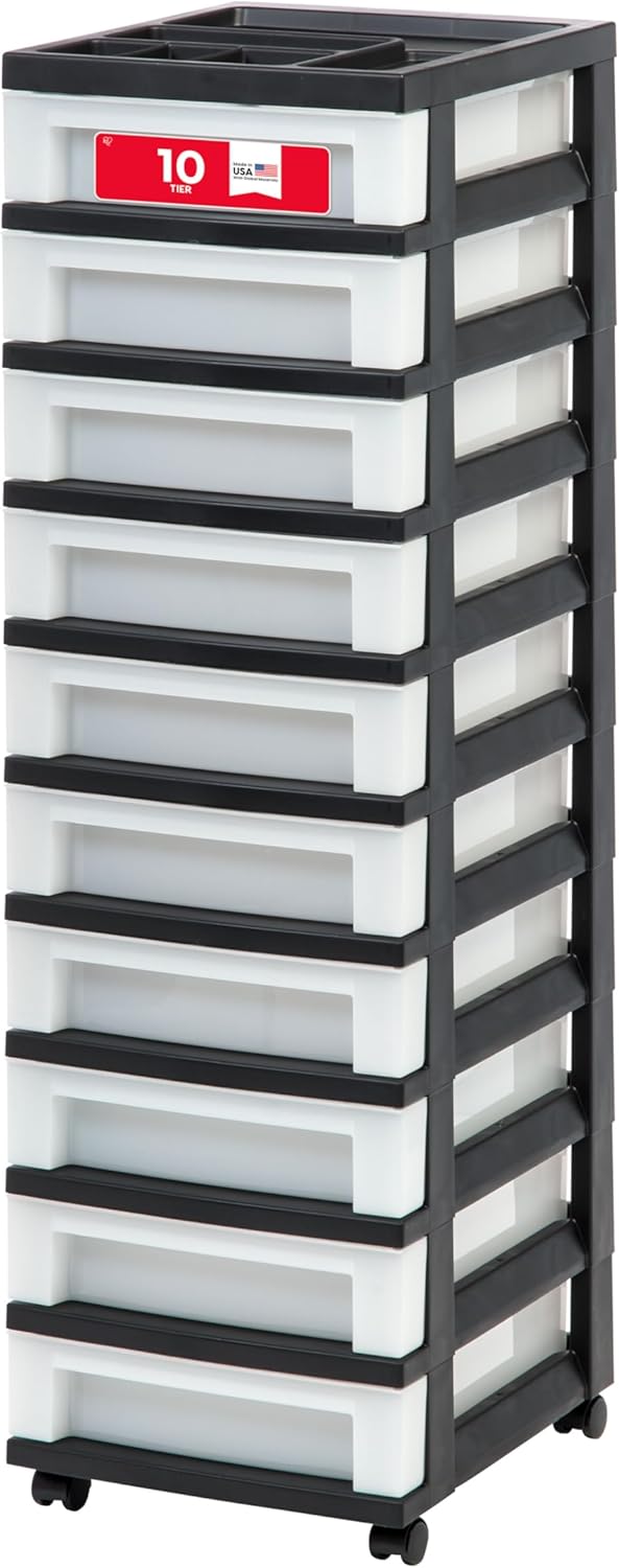 Storage Cart for Classroom Supplies and Art Materials