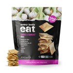 Every Body Eat Gluten Free Crackers, Cheese-Less – Healthy Snacks, Vegan Cheddar Style Crackers, Dairy Free, Seed Oil Free Snack Crackers (Pack of 2), 4 oz Bags