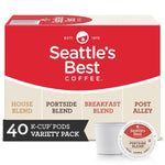 Seattle's Best Coffee, Medium Roast K-Cup Coffee Pods, Breakfast Blend, 100% Arabica, 6 Boxes