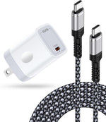 Dual-Port USB Wall Charger Adapter for iPhone and Samsung
