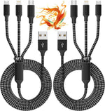 4ft 3 in 1 usb charging cable for multiple devices