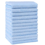 homexcel microfiber coral fleece baby washcloths 24 pack 7x9 inch