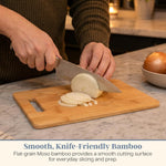Totally Bamboo 3-Piece Cutting Board Set for Kitchen Use