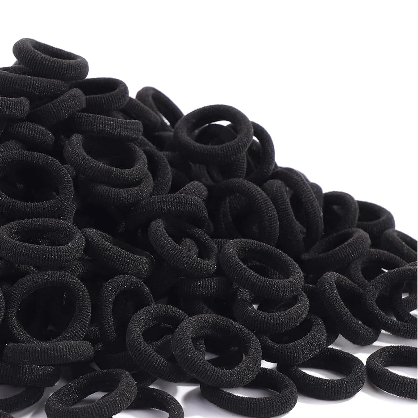 200PCS Small Hair Ties,No Crease Baby Hair Ties,Elastic Hair Ponytail Holder Hair Accessories for Baby Girls Infants Toddlers Kids
