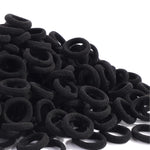 200pcs small hair ties for baby girls infants toddlers kids, elastic hair ponytail holder accessories
