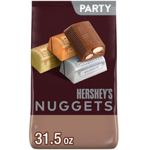 Hersey's assorted chocolate candies in 31.5 oz bulk party pack for holiday stocking stuffer and party treats
