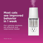 COMFORT ZONE Multi Cat Calming Diffuser Refill, 6 Pack – Cat Calming Pheromone Refills Help Reduce Anxiety, Stress, Scratching, Urine Marking, Multi-Cat Aggression, (30-Day Refills, 180-Day Supply)