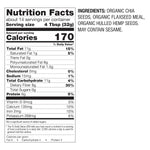 BetterBody Foods Superfood Organic Super Seeds - Blend of Chia, Flax, Hemp, 1lb
