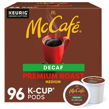 McCafe Premium Roast Decaf Coffee Single Serve Keurig K-Cup Pods 96 Count