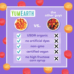YumEarth Organic Fruit Snacks (Pack of 35) - 0.7 Ounce Snack Packs, Allergy Friendly, Gluten Free, Non-GMO, Dye Free