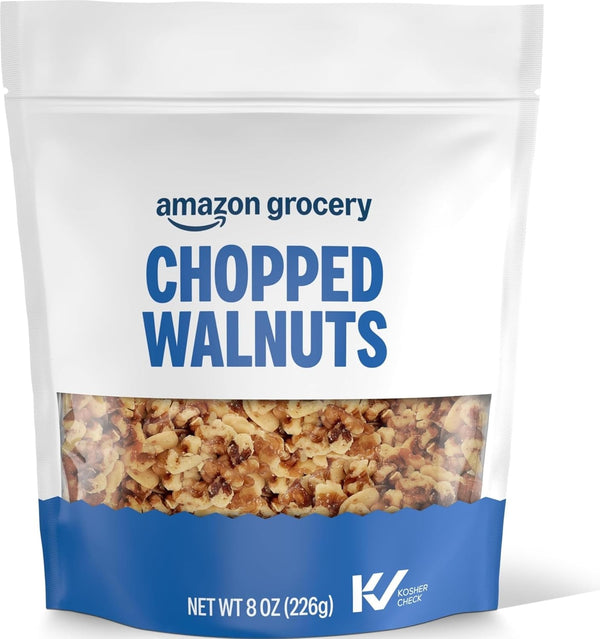 Amazon Grocery, Chopped Walnuts, 16 Oz (Previously Happy Belly, Packaging May Vary)