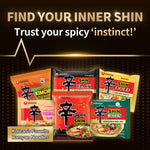 Nongshim Shin Ramyun Bowl Noodles: Spicy Korean Instant Ramen with Rich Beef Broth, Microwaveable