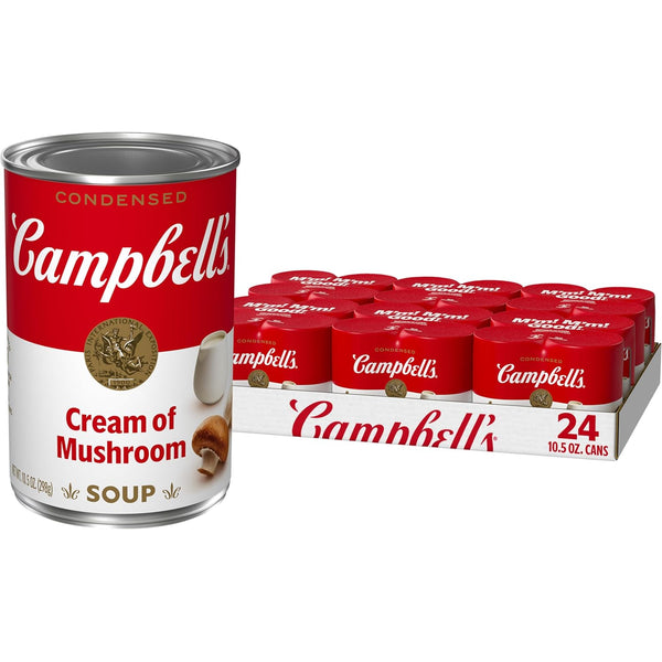 Campbell's Condensed Cream of Mushroom Soup, 10.5 oz Can