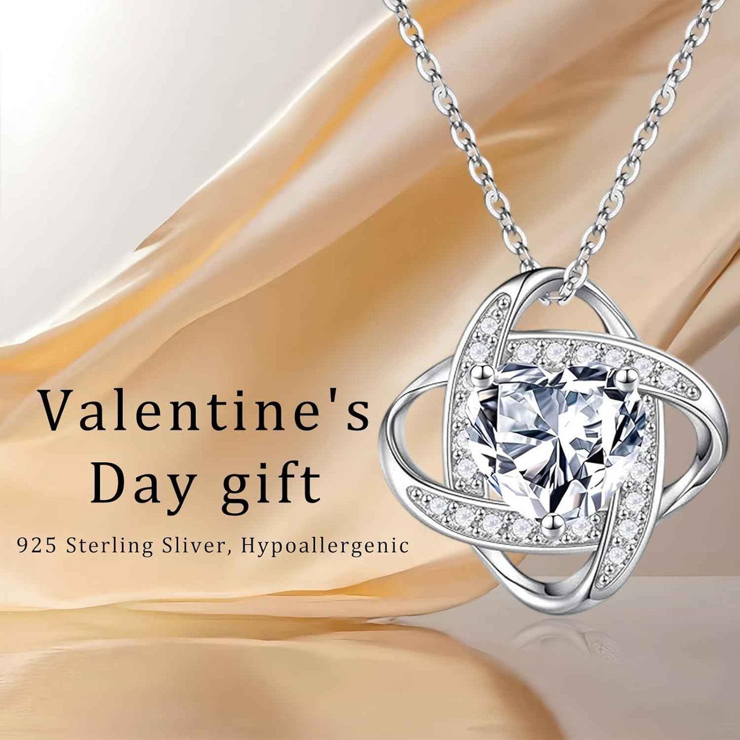 Eternal Preserved Red Rose with Necklace Gift Box Romantic Real Flower for Women Ideal for Birthday, Anniversary, Valentine’s Day, Mother’s Day