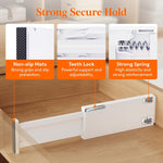 Drawer Dividers for Clothes and Kitchen Utensils, Adjustable and Expandable