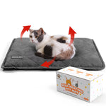 Mora Pets self-heating cat bed, 24 x 18 inches, ultra warm mat for outdoor indoor cats and small dogs