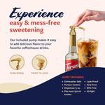 Torani Vanilla Flavored Coffee Syrup, 25.4 Fl Oz, Pump Included, Versatile Sweetener
