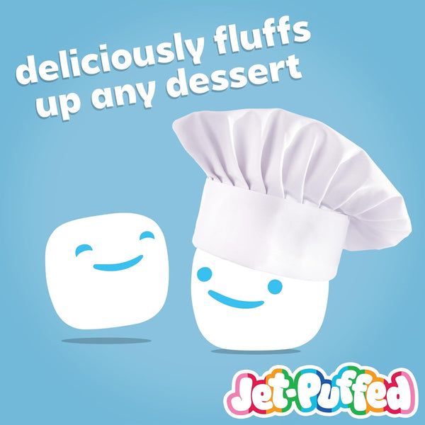 12 oz Classic Jet-Puffed Marshmallows, Delicious Dessert Topping, Fat-Free Snack