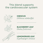 Organic Hibiscus Tea - 16 Tea Bags - Kosher, Non-GMO, Caffeine-Free, Compostable