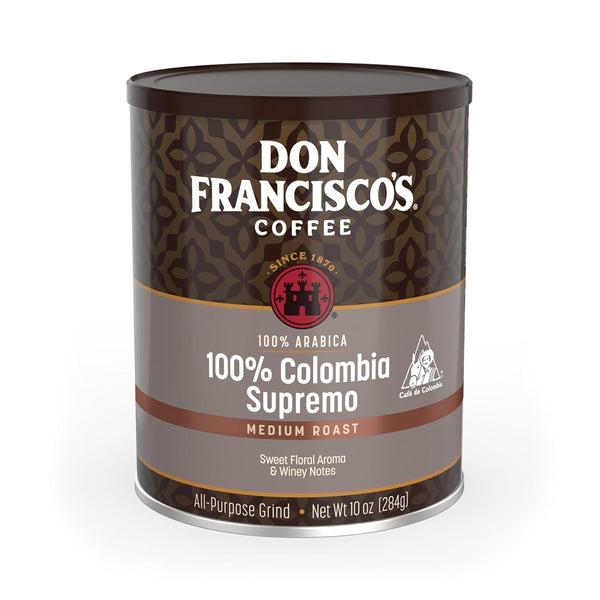 Don Francisco's Hawaiian Hazelnut Ground Flavored 100% Arabica Coffee - 3 x 10 oz Recyclable Cans for Gourmet Brew