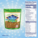 Blue Diamond whole natural raw almonds, 25 oz resealable gluten-free snack bag, pack of 1