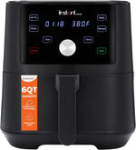Instant Pot Vortex Plus 6QT ClearCook Air Fryer, Clear Windows, Custom Program Options, 6-in-1 Functions, Crisps, Broils, Roasts, Dehydrates, Bakes, Reheats, from the Makers of Instant Pot, Black