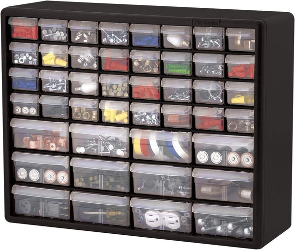Akro-Mils 44-Drawer Plastic Storage Cabinet for Garage Organization and Classroom Essentials