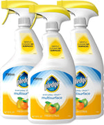 Pledge Everyday Clean Multisurface Cleaner Spray for Hard Surfaces, 25oz (Pack of 3)