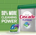 Cascade Platinum Dishwasher Pods: Powerful Cleaning with Dawn, No Pre-Wash Needed