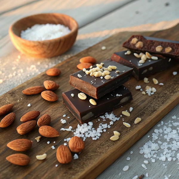 KIND Mini Snack Bars, Dark Chocolate Nuts & Sea Salt, 10 Count, Gluten Free, Low Sugar, Low Calorie