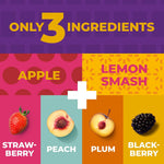 Fruit Snacks by Zest Delites, Apple-Based Strips, 36 Pieces, 0.88 oz Each