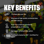 BARE PERFORMANCE NUTRITION Go Bar, Oat Based Endurance Training Snack