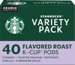 Starbucks Flavored K-Cup Coffee Pods Variety Pack 40 Count
