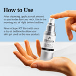 vibrance super c serum for mature skin, 1 fl oz, all-in-one vitamin formula hydrates and firms