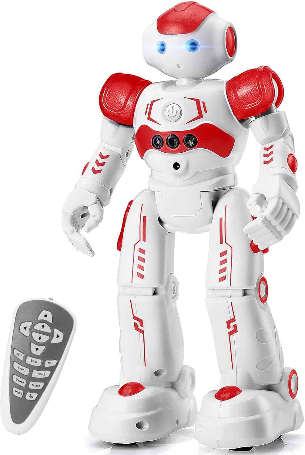 KingsDragon RC Robot Toys for Kids, Gesture & Sensing Programmable Remote Control Smart Robot for Age 3 4 5 6 7 8 Year Old Boys Girls Birthday Gift Present
