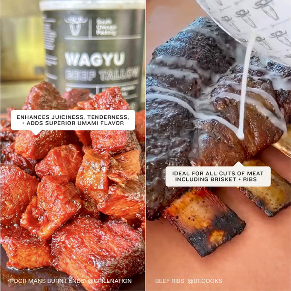 South Chicago Packing 100% Pure 42 oz Wagyu Beef Tallow for Paleo & Keto Cooking