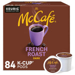 McCafe French Roast Keurig Single Serve K-Cup Pods Dark Roast Coffee Pods 84 Count