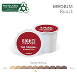Eight O'Clock Coffee The Original Single-Serve Keurig K-Cup Pods Medium Roast Coffee Pods 96 Count