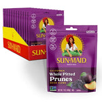 Sun-Maid California Sun-Dried Whole Pitted Prunes 4 Pack 7 oz Resealable Bag