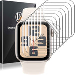 LK 6 Pack for Apple Watch Series 11/ Series 10 Screen Protector 42mm - Anti-Scratch, Self-Healing Soft TPU Screen Protector for Apple Watch 42mm, Bubble Free, HD Transparent, Touch Sensitive